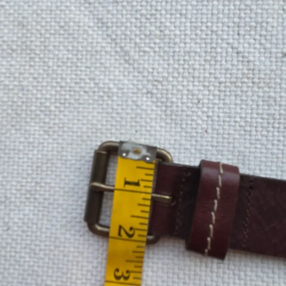 Allen Edmonds Brown Leather Belt
